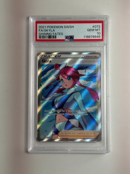 Skyla 072 Shining Fates PSA 10