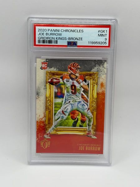 2020 Joe Burrow GK1 Chronicles PSA 9