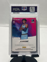 PSA 10 2019 Hoops Premium Stock Ja Morant Rookie Ink Flash