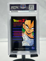 Dragonball Z Frieza Silver Prizm Set G8 signed by Linda Young PSA Authentic