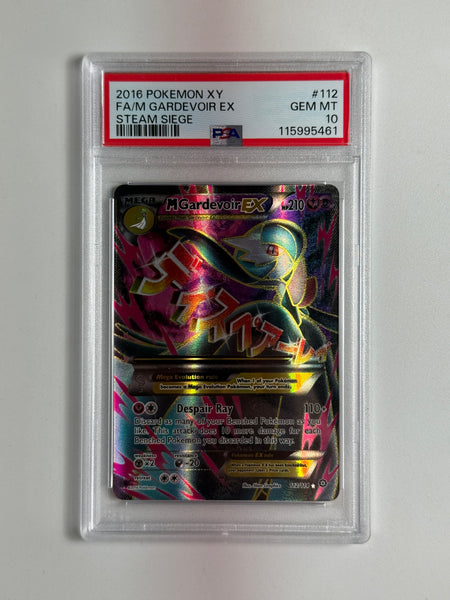 M Gardevoir EX 112 Steam Siege PSA 10