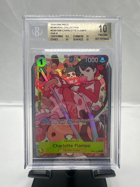 2024 One Piece Memorial Collection Charlotte Flampe BGS 10