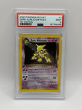 Dark Alakazam 1 Rocket 1st Edition PSA 9