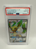 Leafeon GX Hidden Fates SV46 PSA 10