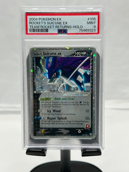 【超歓迎低価】Team Rocket\'s Suicune ex Pokemon Card 069/084 1st Edition Nintendo Japanese 2004 R団のスイクン ex ポケモン カード ホロ 210726 その他