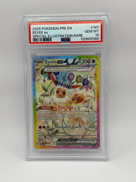 Eevee ex 146 Prismatic Evolutions PSA 10