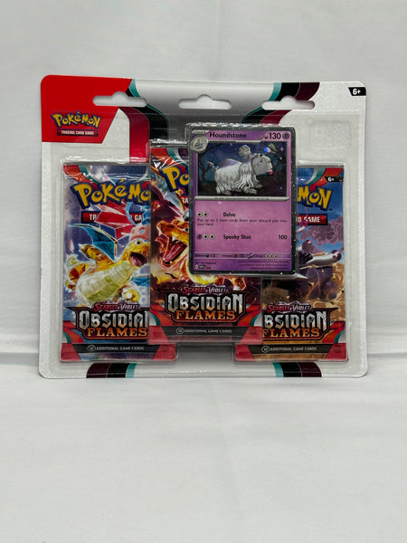 Pokémon Scarlet & Violet Obsidian Flames 3-Pack Blister