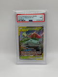 Celebi & Venusaur GX 1 Team Up PSA 9