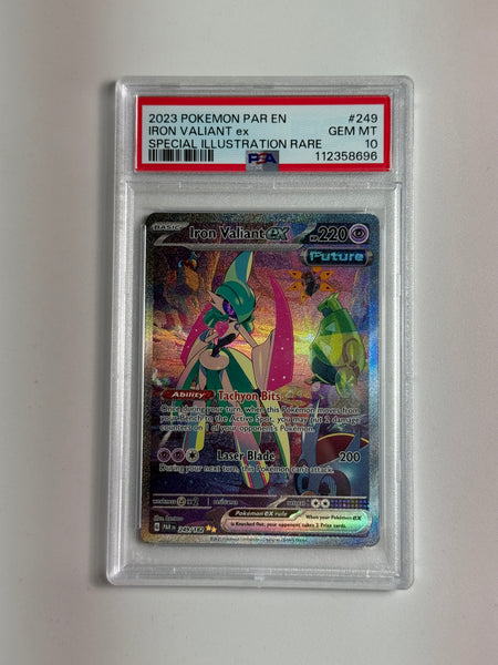 Iron Valiant ex 249 Paradox Rift PSA 10