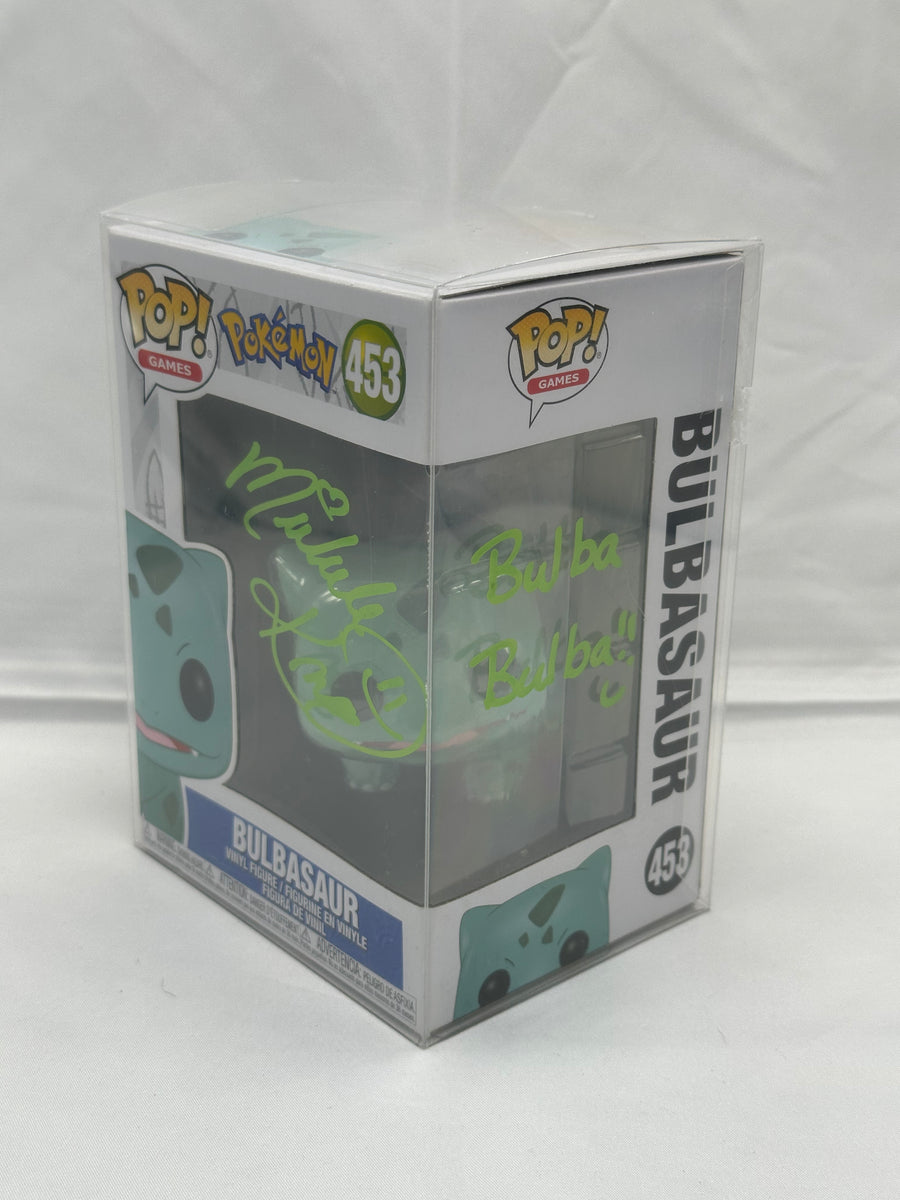 Funko Pop! Bulbasaur #453 Signed By Michelle Knotz – 1st Edition ...