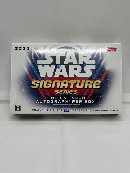 2022 Topps Star Wars  Signature Series Hobby Box
