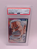 Monkey D. Garp Alternate Art Errata OP02-002 PSA 10