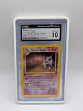 Sabrina's Gengar Holo 14 Gym Heroes 1st Edition CGC 10