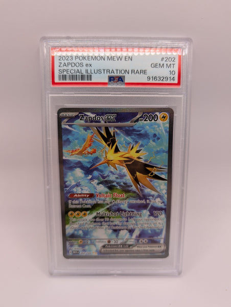Zapdos ex 202 151 PSA 10
