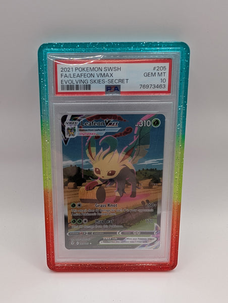 Leafeon VMAX 205 Evolving Skies PSA 10