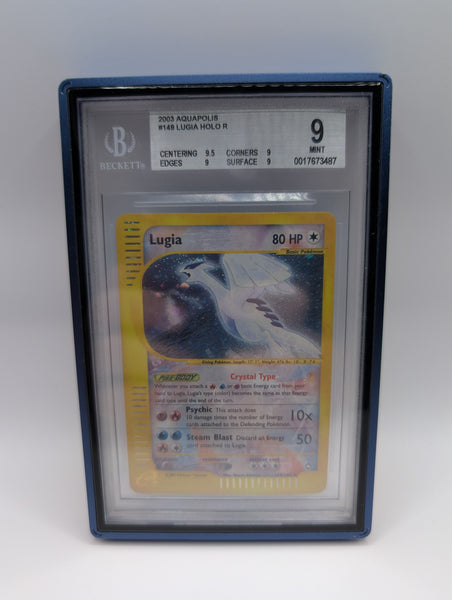Lugia 148 Aquapolis Holo BGS 9