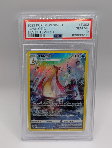 Milotic TG02 Silver Tempest PSA 10