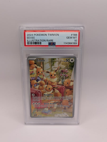 Eevee IR 188 Twilight Masquerade PSA 10