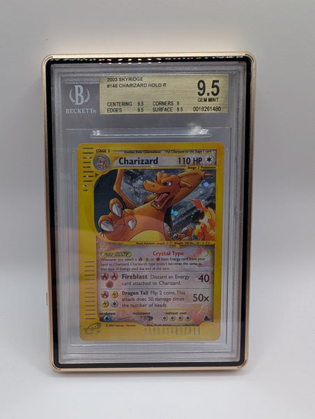 Charizard Crystal 146 Skyridge BGS 9.5