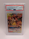 Charizard & Braixen GX 22 Cosmic Eclipse PSA 10
