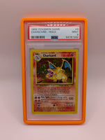 Charizard Holo 4 Base Set PSA 9