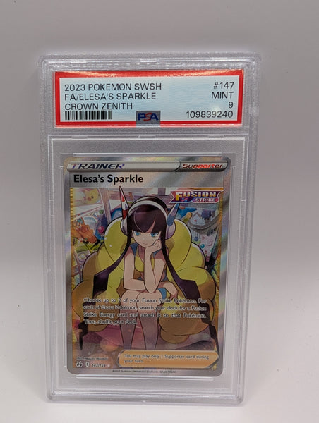 Elesa's Sparkle 147 Crown Zenith PSA 9