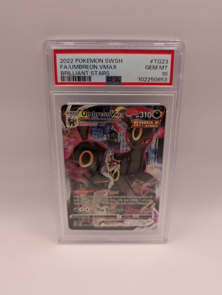 Umbreon VMAX TC23 Brilliant Stars PSA 10