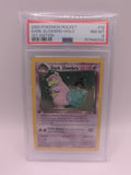 Dark Slowbro 12 Rocket 1st Edition PSA 8