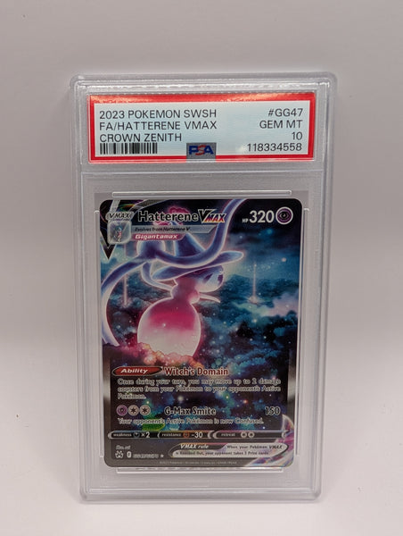 Hatterene VMAX GG47 Crown Zenith PSA 10