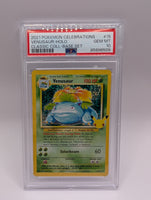 Venusaur Holo 15 Celebrations Classic Collection PSA 10