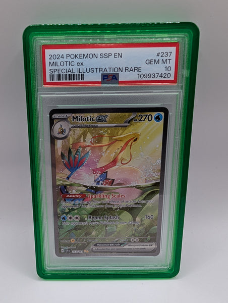 Milotic ex 237 Surging Sparks PSA 10