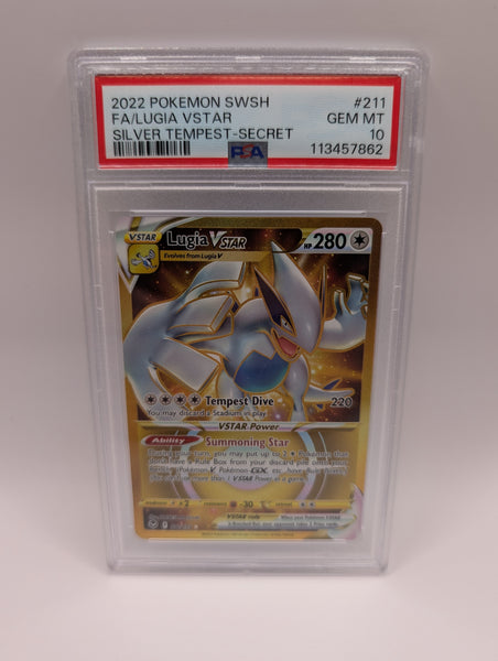 Lugia VSTAR 211 Silver Tempest PSA 10