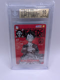 Monkey.D.Luffy Japanese ST21014 20th Ann. BGS 10