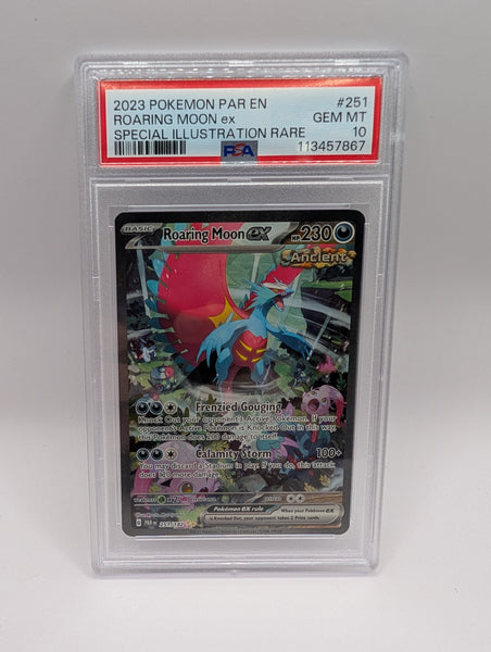 Roaring Moon ex SIR Paradox Rift PSA 10