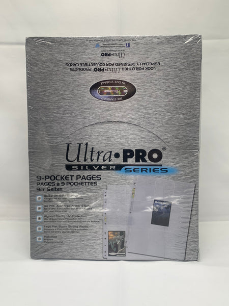 Ultra Pro Silver Series 9-Pocket Pages 100 Ct Box