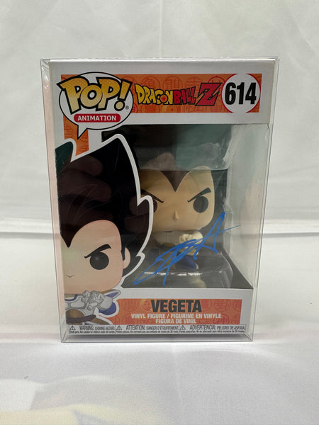 Pop! Vegeta 614 Signed By Chris Sabat