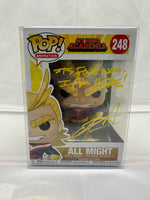 Pop! All Might 248 signed by Chris Sabat