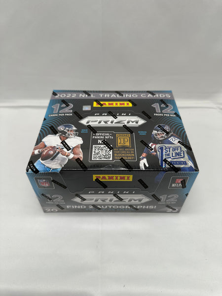 2022 Prizm Football Hobby Box First Off The Line