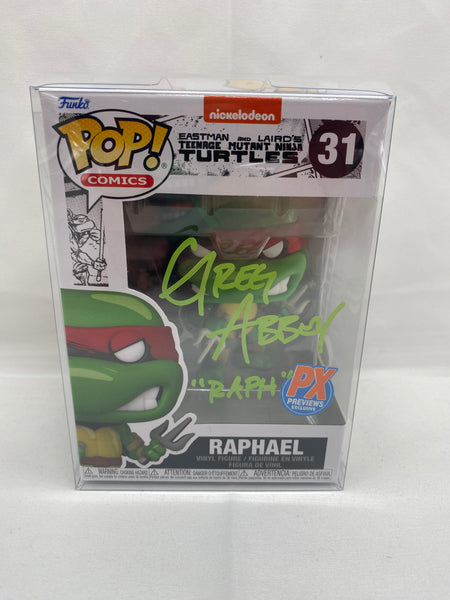 Pop! Raphael signed by Greg Abbey