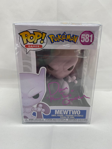 Pop! Mewtwo signed by Dan Green